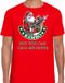 Bellatio Decorations Fout Kerstshirt Rambo but you can call me Santa rood voor heren