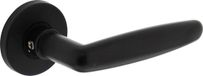 Intersteel Deurkruk Sophie met rozet mat zwart - 8714186486009