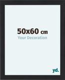 Your Decoration Cadre photo 50x60 cm MDF Grain de bois noir Como