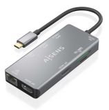 AISENS ASUC-9P018-GR Laptop Dock & Poortreplicator