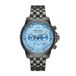 Police ILG of Switzerland AG Chronograaf Belem Polshorloge Mannen Bruin Staal Donkerblauw Staal 43 mm