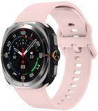 By Qubix Qubix - Smartwatch bandje - Siliconen - Pastel roze - Samsung Galaxy Watch Ultra / Ultra 2 - 47mm
