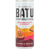 BATU Kombucha Passion Fruit & Mango - 250ml