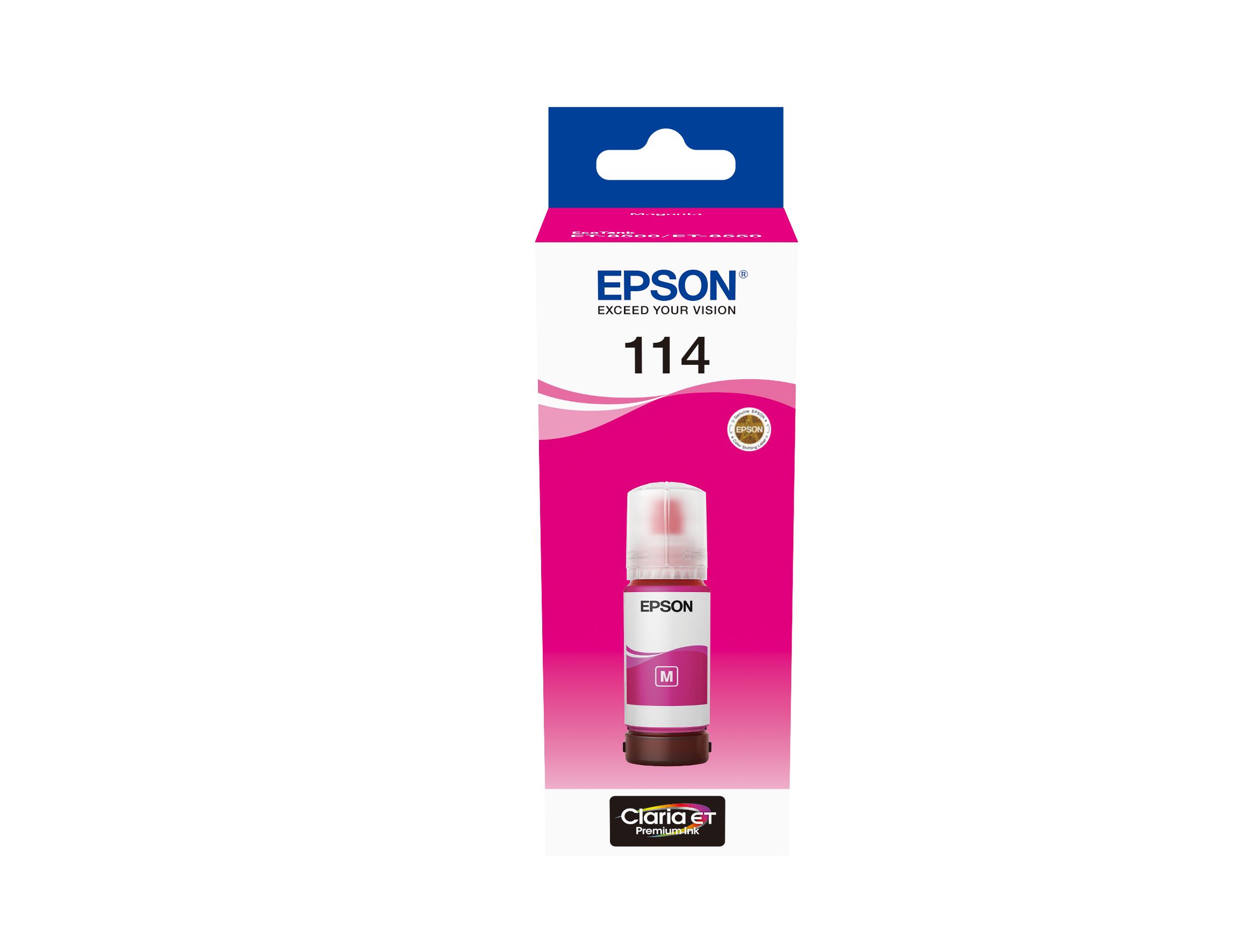 Epson 114 EcoTank Magenta Ink Bottle - Original