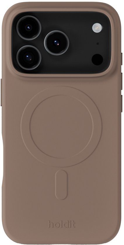 Holdit Soft MagSafe Case voor de Apple iPhone 17 Pro - Mocha Brown