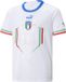 PUMA FIGC Away Jersey Replica Jr Kinderen Voetbal Korte mouw Polyester Puma White-Ultra Blue 140