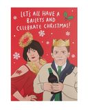 UK Greetings Kerstkaart voor hem/haar/vriend - Nessa en Bryn Design