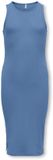 ONLY GIRLS ONLY KIDS - KOGBELFAST LIFE S/L MIDI DRESS NOOS JRS Meisjes Jurk - Azure Blue