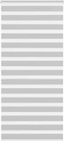 vidaXL Zebra rolgordijn 95x230 cm lichtgrijs