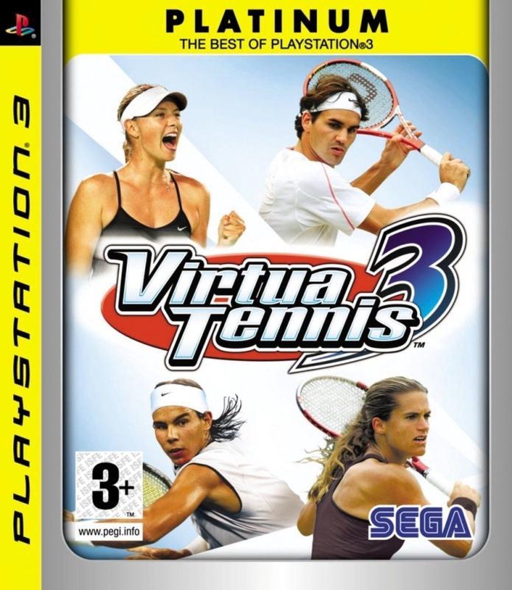 Sega Virtua Tennis 3 (platinum) - PlayStation 3