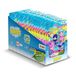 INKEE Galupy Zeemeermin badstof, 16 stuks, knisperend badzout voor kinderen in roze, blauw en paars met jojoba-olie en bananenmelk shake-aroma, 16 x 60 g zakjes, badplezier voor kinderen