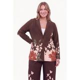 YOEK Plus Size blazer - meerkleurig