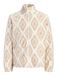 JACK & JONES Fleece jas nude / wolwit