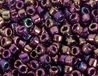 Japanse parels cilinder schat metallic lila 1,8 mm.11/0 100gr.