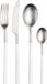 Pintinox Hive White Set de couverts 24 pièces - Inox & ABS