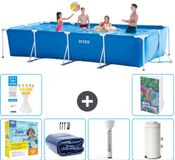 Intex Rechthoekig Frame Zwembad - 450 x 220 x 84 cm - Blauw