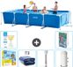 Intex Rechthoekig Frame Zwembad - 450 x 220 x 84 cm - Blauw