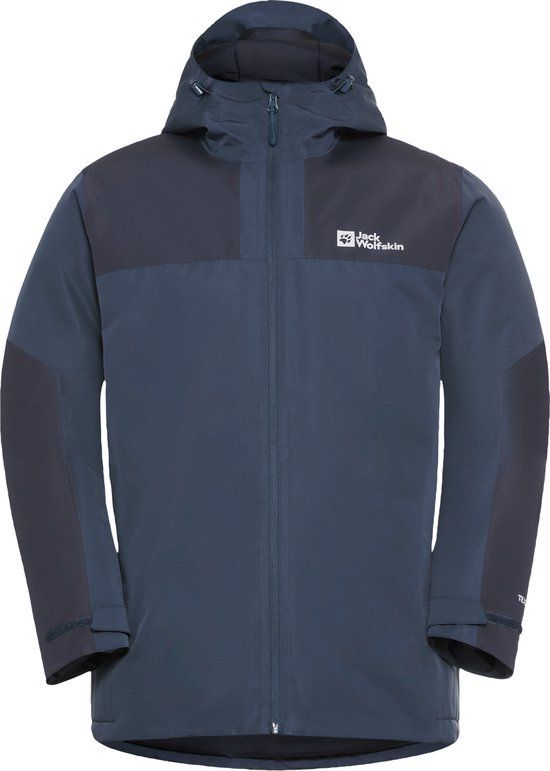 Jack Wolfskin Jasper Insulated Midnight Sky Winterjas Heren XXL