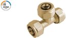 KIRCHHOFF MS Verloop T-Stuk - Blanco - 20 mm x 20 mm x 16 mm - Knelfitting Voor Meerlagen Buis