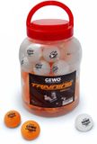Gewo Tafeltennisballen Training box van 60 - 3* - Wit & Oranje - Ping Pong Ballen