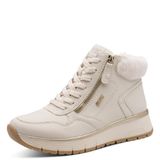 Jana Dames Veterboot - 26268-411 Lichtbeige - Wijdte H - Maat 38