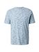 No Excess Shirt pastelblauw / grijs / zwart