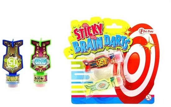 - Sticky figuur dart op blisterkaart