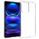 Accezz Clear Backcover - Xiaomi Redmi Note 12 Pro Plus - Transparent - TPU Silicone Case