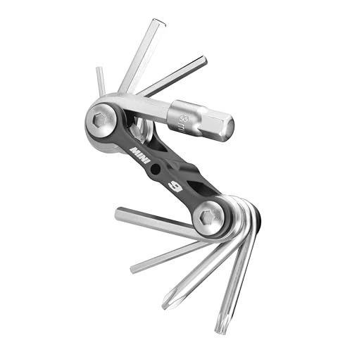 Topeak Mini 9 multifunctioneel gereedschap, zilver