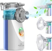 Remecure Remecure® Aerosoltoestel - Ultrasone Vernevelaar Inhalator – Inhalatieapparaat voor Kinderen, Volwassenen en Baby’s – Voor Luchtwegaandoeningen - Oplaadbaar - Incl. Maskers en reistas