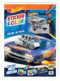Colori Hot Wheels Colori in pista. Sticker & color. Ediz. a colori. Con macchinina