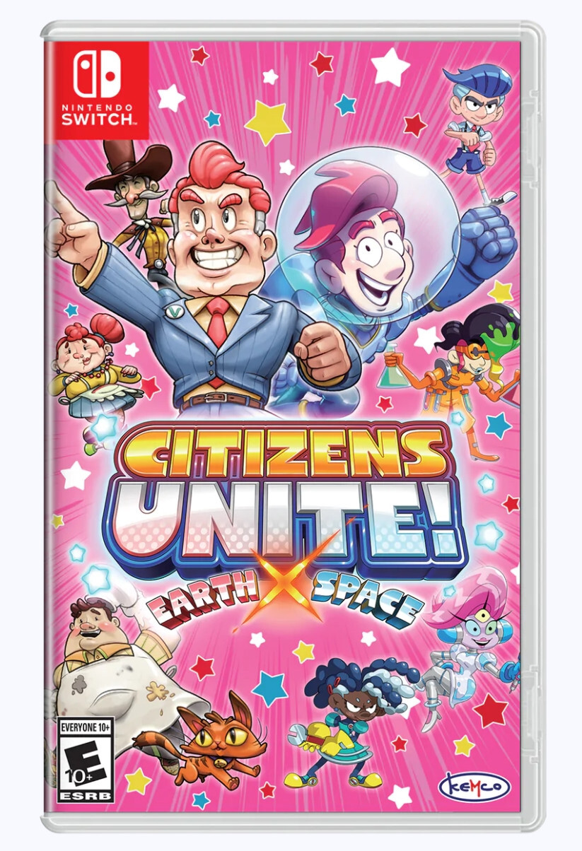 Limited Run citizens unite! earth x space Nintendo Switch