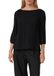 s.Oliver 2158907 Damesblouse, zwart.