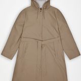 RAINS A LINE LONGER JACKET W3 Lichtbruin M EU