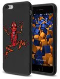 Mumbi Telefoonhoes compatibel met iPhone 6 / 6S met kikkermotief zwart