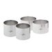 Kuchenprofi Rosti Dessertdecoratieringset roestvrij staal zilver 4-delige set