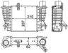 MAHLE CI 264 000P luchtkoeler