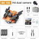 SZSMART P11S Drone met 8K Dual Camera 360° Obstacle Avoidance (3 Batterij - Autonomie: 20 min - Orange)