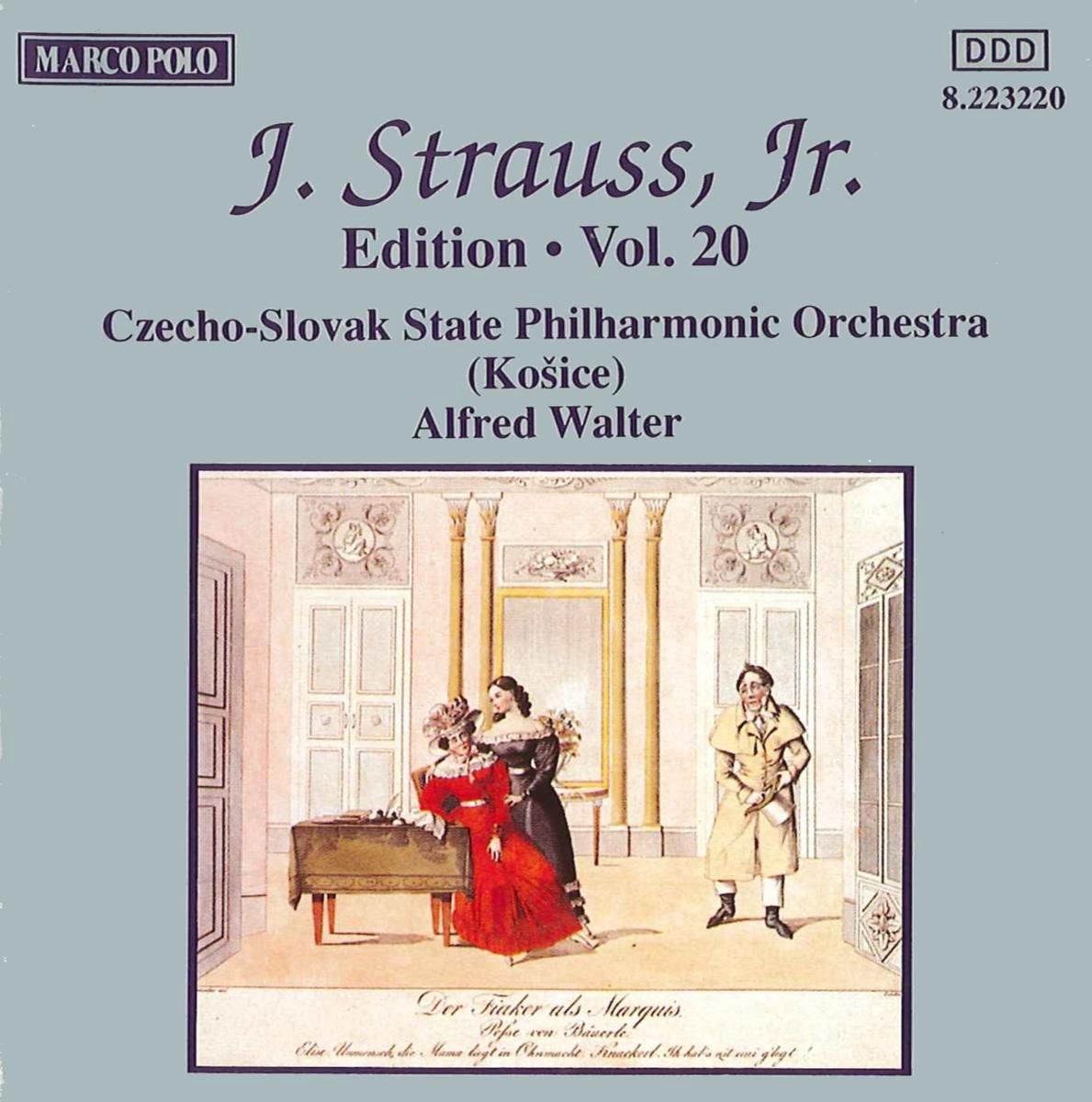 OUTHERE Strauss Johann Figlio: Johann Strauss Edition Vol 20: Complete Orchestral Works - CD