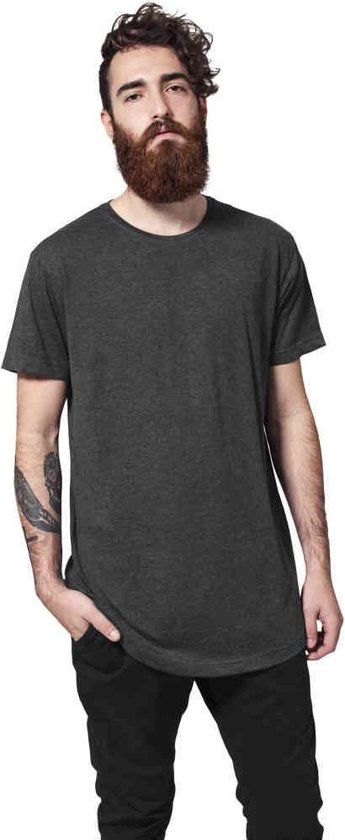 Urban Classics Shaped Long T-shirt - Men - 4XL - Grey