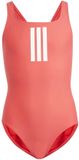 Adidas 3 Stripes Zwemkleding Rood 3-4 Years Meisje