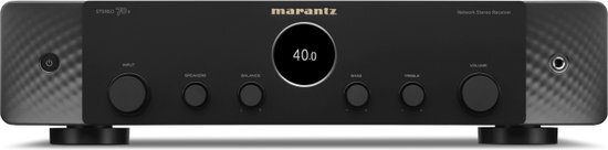 Marantz - AV Stereo 70S - AV Receiver met FM/DAB+ radio, 75 Watt per Kanaal, HEOS&#174; Built-In en 8K HDMI-Aaansluiting - Zwart