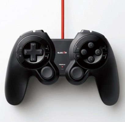 Elecom JC-DUX60BK - Gamepad - Zwart