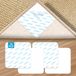 NEUTYPECHIC 16 stuks antislipmatten, 10 x 10 cm, wit
