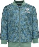 Hummel kindertrainingsjas Hmlolympus Zip Jacket 215479 Blauw