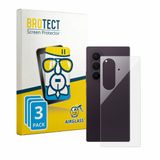 BROTECT Screenprotector 3 Stuks voor Samsung Galaxy Z Fold 8 Ultra (Achterkant) Transparant
