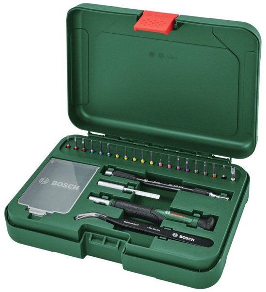 BOSCH 24-delige precisieschroevendraaierset
