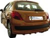 Motordrome Achterbumperskirt (Diffuser) passend voor Peugeot 207 3/5-deurs 2006- (ABS)