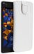 mumbi Echt leren hoesje compatibel met Wiko Pulp hoes leren tas case wallet, wit