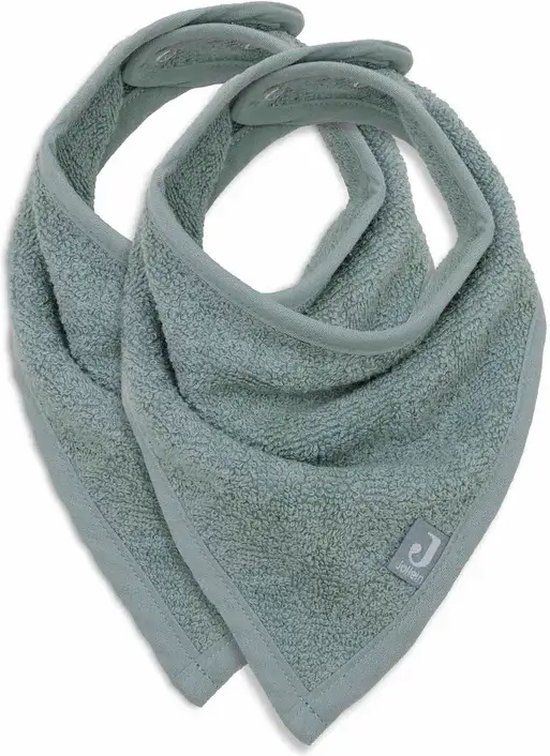 Jollein Bandana Slab - Sea Green - 2 Stuks